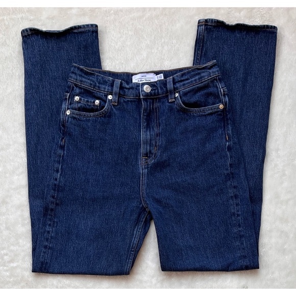 & Other Stories Favourite Cut High Rise Slim Leg Jeans in Deep Blue, Size 26/30 - Picture 9 of 16